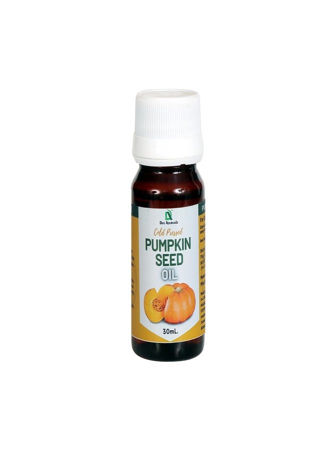 Dev Ayurveda Pumpkin Seed Oil 30mL. FOR SKIN & HAIR - Image 1