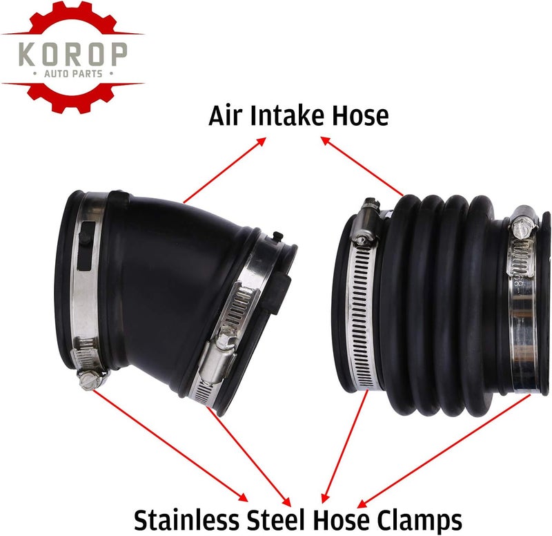 KOROP Air Intake Hose Fits for 2006 2007 2008 Infiniti M35 3.5L Engine Air Intake Boot Tube Duct REPLACES # 16576-EG00A 16576EG00A - Image 4