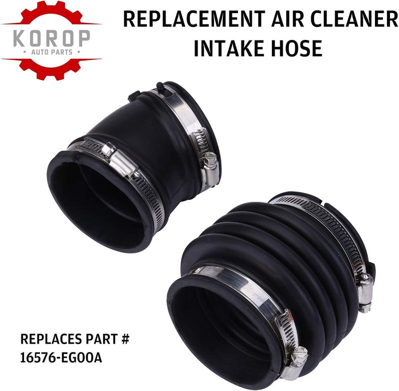 KOROP Air Intake Hose Fits for 2006 2007 2008 Infiniti M35 3.5L Engine Air Intake Boot Tube Duct REPLACES # 16576-EG00A 16576EG00A - Image 3
