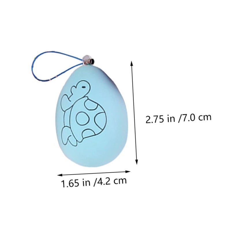 Easter Eggs 24 Pack Graffiti Creative Simulation Ornaments For Kids Art Projects Multi Color 7X4 2CM - Image 4