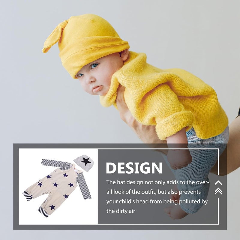 Boy Clothing Set Suspender Trousers Long Sleeve T-shirt and Hat 3pcs Fall Outfit Boy Spring Clothes Size 80 - Image 3