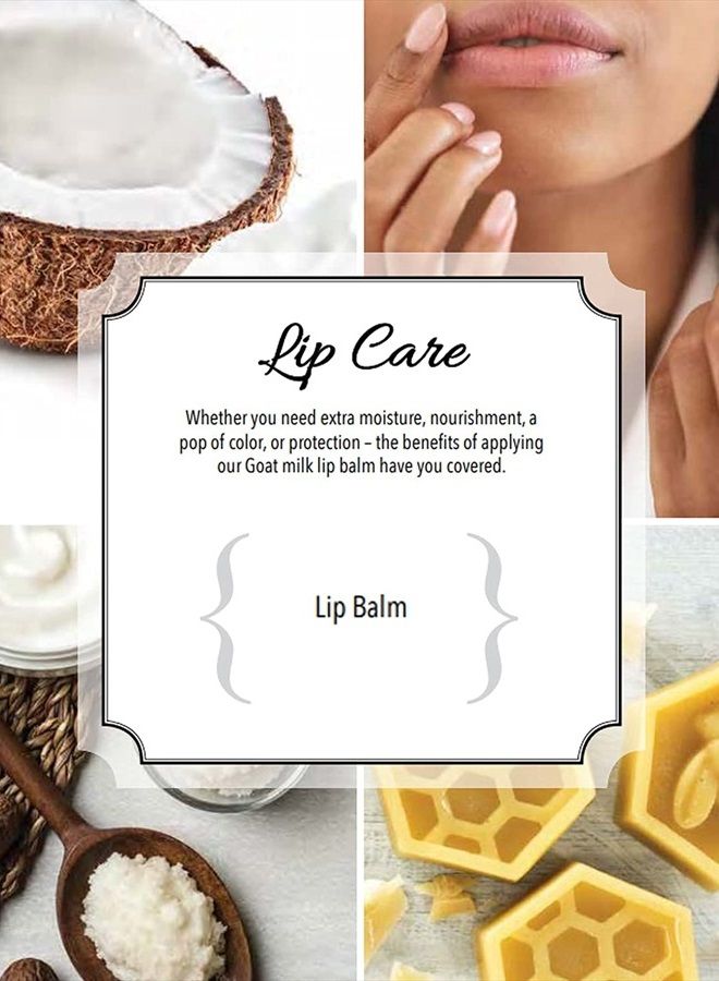 Dionis Goat Milk Skincare Peppermint Twist Scented Lip Balm 3 Piece Set (0.28 oz) - Made in the USA - Cruelty-free and Paraben-free - Image 5