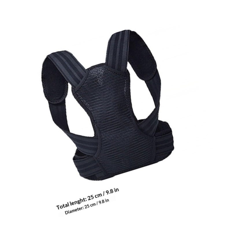 Adjustable Posture Corrector Back Brace Strap for Hunchback Correction, Breathable Back Posture Belt for Men Women Teens, Support for Spine and Shoulder Relief - Image 2