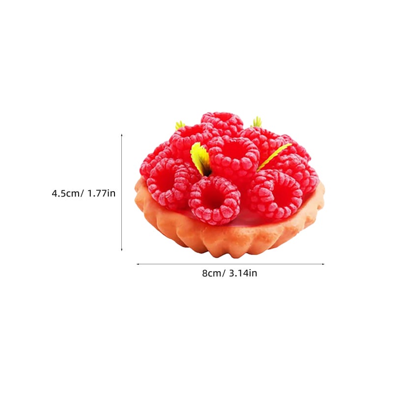 6pcs Fake Cake Models Bakery Shop Display Cake Models Compact Photography Props - Image 4