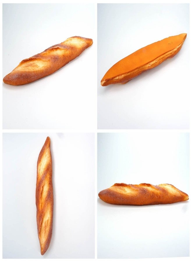 GiftYou Fake Baguette and Realistic French Bread Loaf - Artificial Cake Dessert Decor and Faux Pastries Food Replica for Kitchen and Bakery Display (Baguette) - Image 3