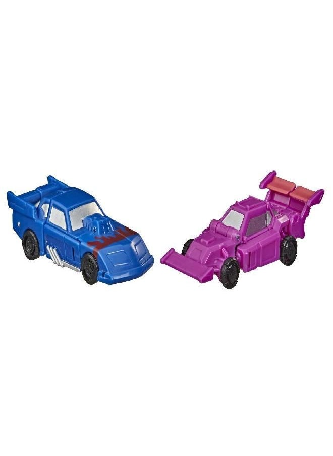 TRANSFORMERS Transformers Toys Generations War for Cybertron: Earthrise Micromaster WFC-E15 Race Track Patrol 2-Pack - Kids Ages 8 and Up, 1.5-inch  - Image 3