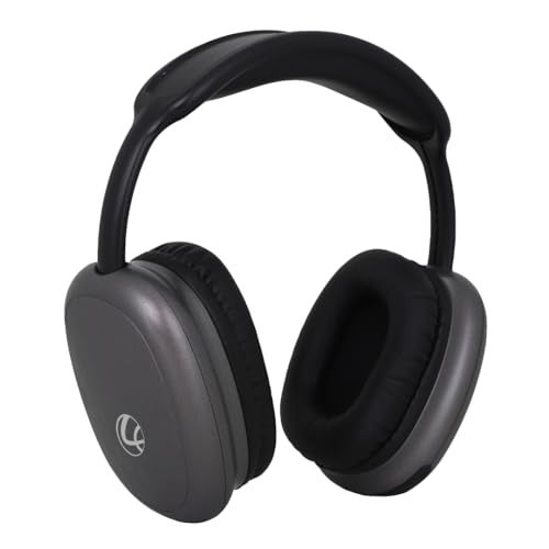 Lapcare Newly Launched EERS Bluetooth Wireless On-Ear Foldable Headphones, 30H Playtime, ENC, Premium Stereo Sound, 40 mm Dynamic Drivers with Deep Bass,Dual Connectivity- (Metallic Grey) - Image 1