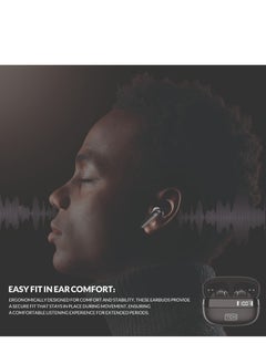 TCH Wireless Earbuds Noise Cancellation  ENC" Bluetooth 5.3, "Stereo" Sound earbud, IPX4 Water Resistance, Voice Assistant, 13mm Earphones, "AI-Enhanced Calls, 2 Mics, 8-Hour Battery  - Image 3