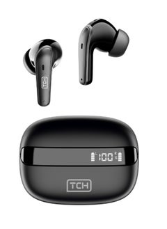 TCH Wireless Earbuds Noise Cancellation  ENC" Bluetooth 5.3, "Stereo" Sound earbud, IPX4 Water Resistance, Voice Assistant, 13mm Earphones, "AI-Enhanced Calls, 2 Mics, 8-Hour Battery  - Image 1
