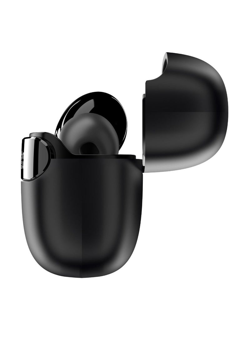 TCH Wireless Earbuds L10 ENC BLACK Bluetooth 5.3, Stereo Sound, IPX4 Water Resistance, Voice Assistant, 13mm Earphones, "AI-Enhanced Calls, 2 Mics, 30-Hour Battery, Touch Control, Android-IOS - Image 2