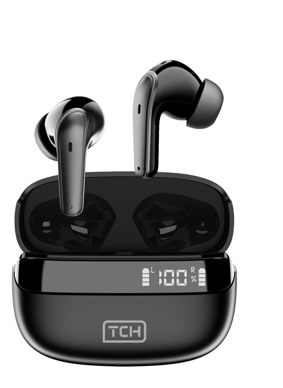 L10 Wireless Earbuds with Active Noise Cancellation (ANC) & Environmental Noise Cancellation (ENC), Bluetooth 5.3, "Stereo" Sound earbud, IPX4 Water Resistance, Touch Controls,  Voice Assistant Support, 13mm Drivers Earphones, "AI-Enhanced Call Clarity, Dual Mics, 32-Hour Battery Life, and 450mAh Charging Case. 