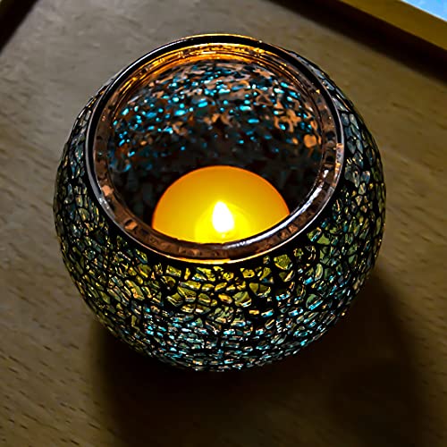 DEYBBY Natural Beeswax Tea Candles, DEYBBY Set of 30 Handmade Beeswax Candles, Clear Cup, Great for Home Decoration - Image 5