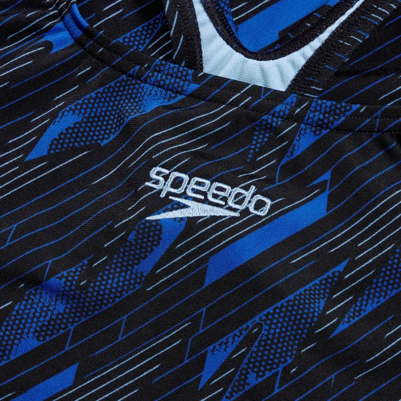 speedo Women's HyperBoom Printed One-Piece Swimsuit