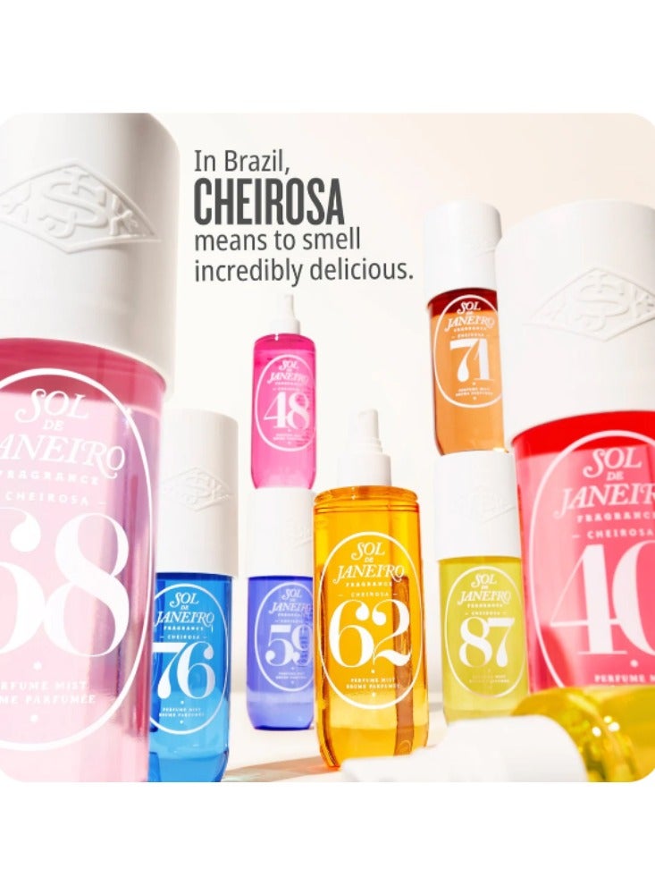 Sol de Janeiro SOL DE JANEIRO Brazilian Crush Cheirosa 76 Hair & Body Fragrance Mist – 90mL/3.0 fl oz | Warm, Tropical Scent with Floral & Gourmand Notes | Long-Lasting, Vegan & Cruelty-Free Fragrance  - Image 4
