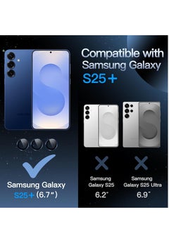 Houmt Samsung Galaxy S25 Plus Case Cover Finger Grip holder Phone Case Magnetic Car Mount For Cover Samsung Galaxy S25 Plus 6.7-inch  - Image 2