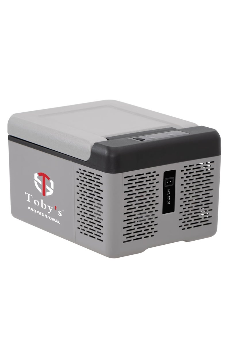 Toby's TR-9 Portable Mini Freezer,12 Volt Refrigerator, 10 Quart (9 Liter) Fast Cooling 12V Car Fridge -4℉~68℉, Car Cooler, 12/24V DC for Outdoor, Camping, RV, Truck, Boat - Image 2