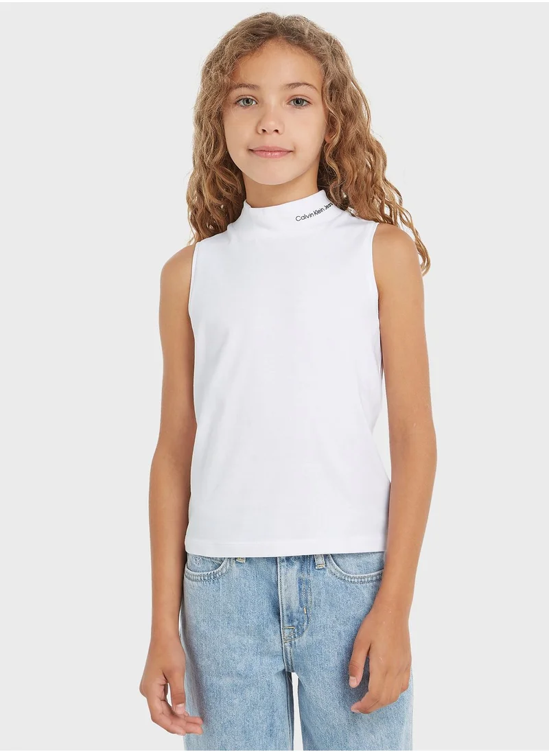 Calvin Klein Jeans Youth Logo Tank Top