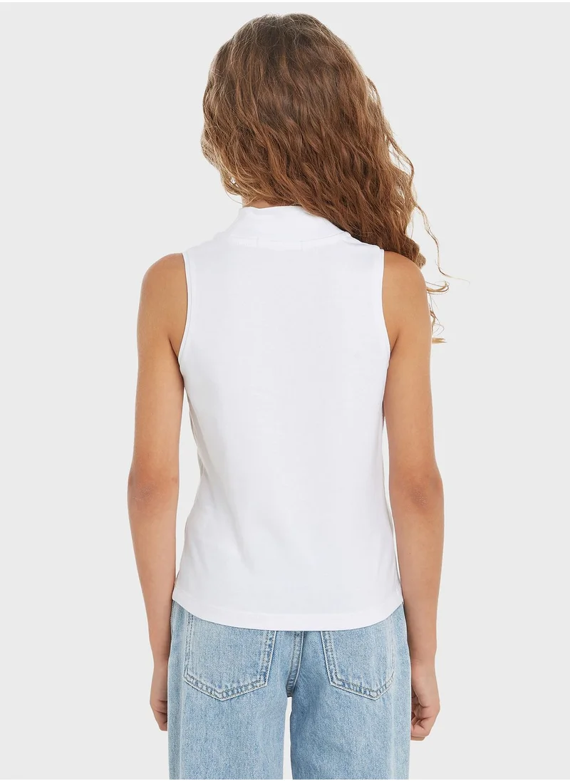 Calvin Klein Jeans Youth Logo Tank Top