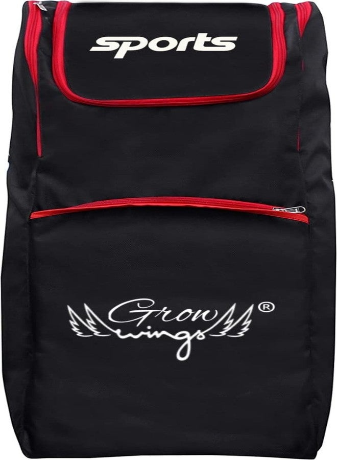 Grow wings Cricket Kitbag (Black) - Image 1