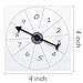 Wovnet 30 Pack Transparent Spinners for Classroom Clear Spinners Dry Erase Math Game with Rotating Arrow - Image 4
