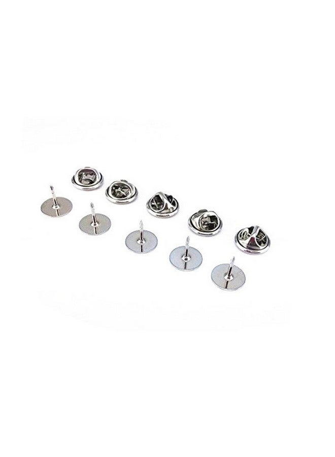 ألتنايس ULTNICE Tie Tack Butterfly Pin Replacement Clutch Back with blank Pins for Craft Making 50 Sets - Image 1