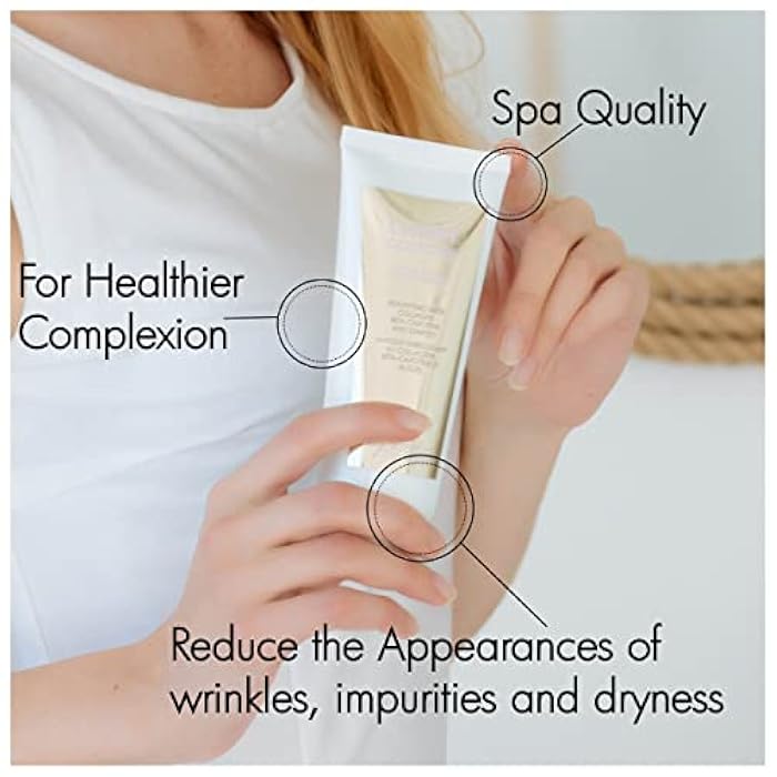 Premier Dead Sea Classic Beautifying Mask Collagen, Beta Carotene And Seaweed Reduces Blackheads, Pores, Acne, Oily Skin - Visibly Healthier Face & Body Complexion - All Natural Anti-Aging 4.4 Fl Oz - Image 5