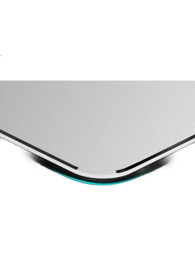 Deer Is Deer Mouse Pad For Computer Office Gaming, Compatible With Dell, Apple Mac, Alienware, Xiaomi, Aluminum Mouse Pad Sd1071-Jd Small Silver - Image 1