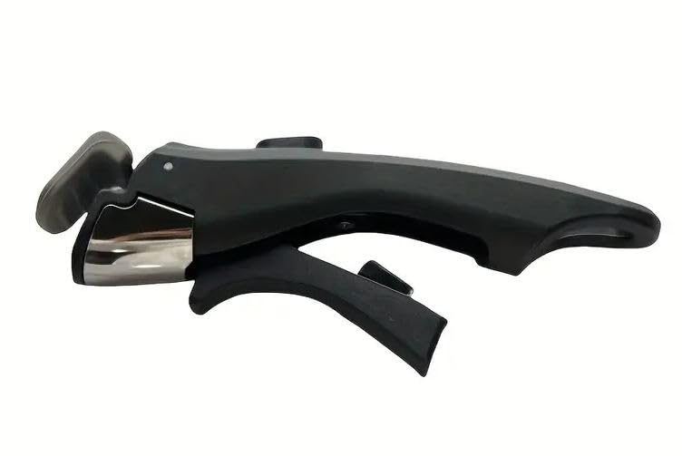 Azelf مقبض معدني مقاوم للحرارة - أداة مطبخ خارجية قابلة للفصل مع قبضة آمنة للأغطية والمقالي والشواء - تصميم متين لمنع الحروق - Image 1