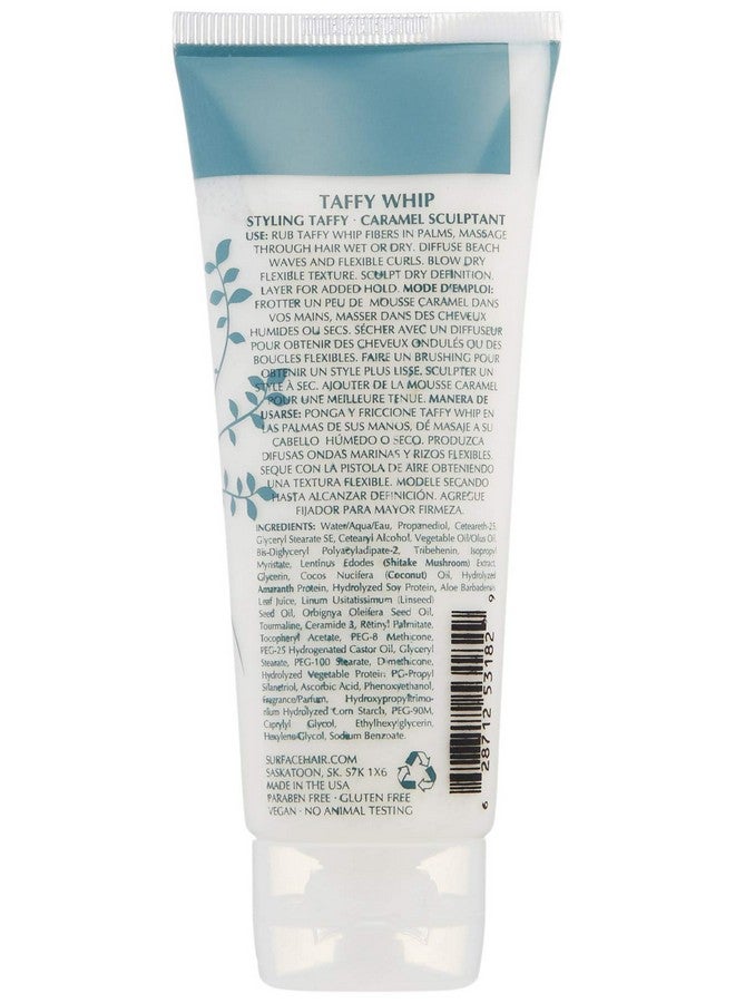Surface Hair Taffy Whip, Styling Sculptant For Men And Women, With Natural Fibers for Structured Styling, 4 Oz. - Image 2