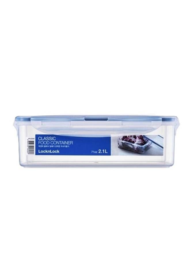 LocknLock Rectangular Food Storage Container 2.1L , Airtight Leakproof Lid, BPA-Free, Microwave, Freezer & Dishwasher Safe, Space-Saving Container for Meal Prep & Leftovers - Image 3