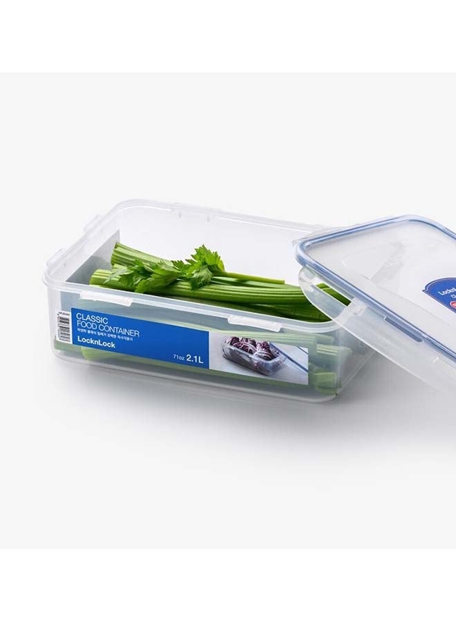 LocknLock Rectangular Food Storage Container 2.1L , Airtight Leakproof Lid, BPA-Free, Microwave, Freezer & Dishwasher Safe, Space-Saving Container for Meal Prep & Leftovers - Image 4