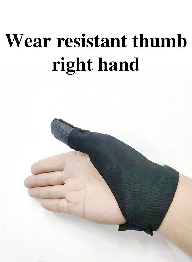 Realfrog Bowling Hand Protector, Bowling Thumb Protector, Anti-Wear Thumb Cover, Anti-Slip Sports Glove For Right Hand - Image 4