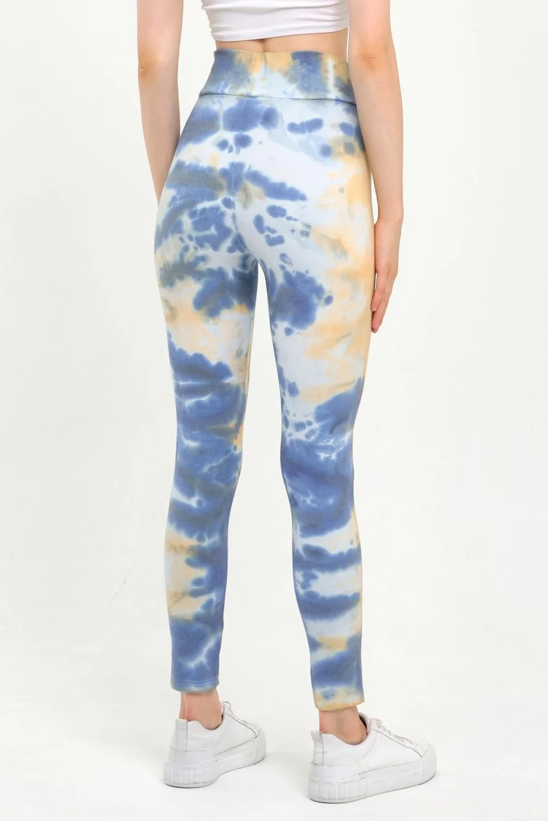 الكسندر جاردي Tie Dye Patterned High Waist Leggings (B20-1662 06)