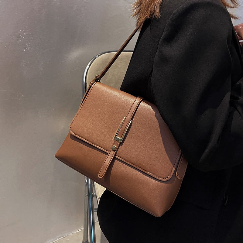 Large-Capacity Bag For Women Style Versatile Shoulder Bag Summer Texture Crossbody Bag Holder Bag - Image 5