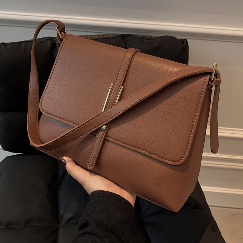Large-Capacity Bag For Women Style Versatile Shoulder Bag Summer Texture Crossbody Bag Holder Bag - Image 4