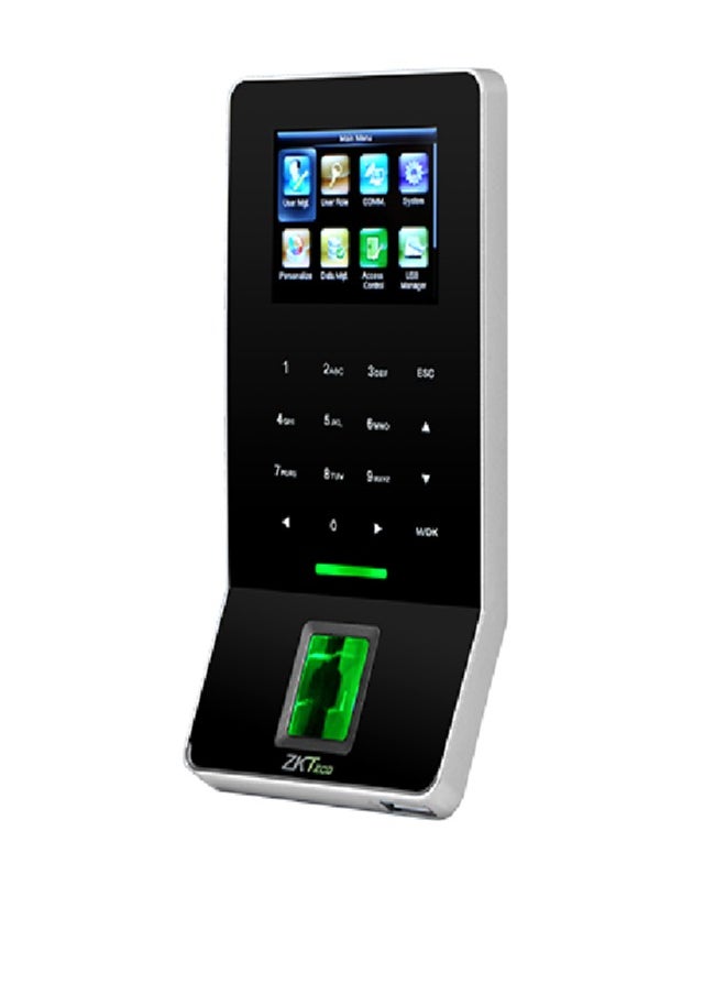 ZKTeco - ZKTeco F22 Biometric Access Control Terminal with Silk ID Fingerprint Sensor – 3000 Fingerprints / 30,000 Logs – WiFi, TCP/IP, RS485, USB Host - Image 1