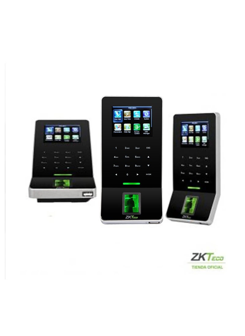 ZKTeco - ZKTeco F22 Biometric Access Control Terminal with Silk ID Fingerprint Sensor – 3000 Fingerprints / 30,000 Logs – WiFi, TCP/IP, RS485, USB Host - Image 1