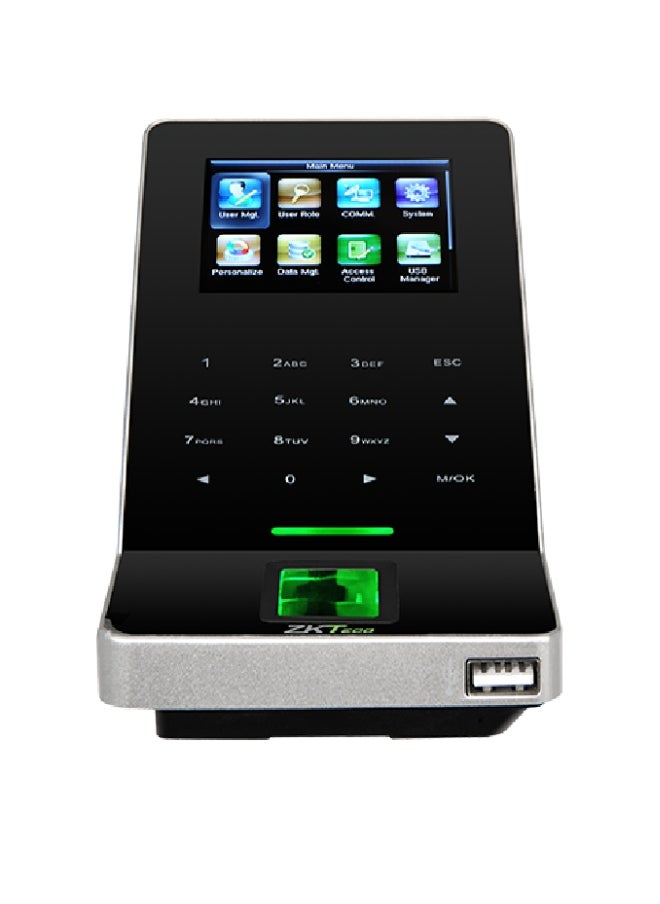 ZKTeco - ZKTeco F22 Biometric Access Control Terminal with Silk ID Fingerprint Sensor – 3000 Fingerprints / 30,000 Logs – WiFi, TCP/IP, RS485, USB Host - Image 1