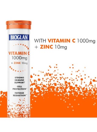 Vitamin C with Zinc Effervescent Tablets 1000mg Value Pack 40 Tablets - view 4