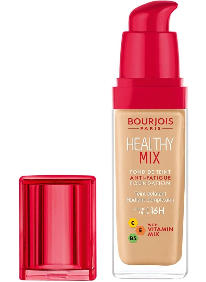 BOURJOIS PARIS - Bourjois healthy mix anti fatigue foundation - 30 ml, 53 light beige - Image 1