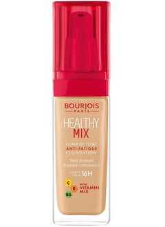Bourjois healthy mix anti fatigue foundation - 30 ml, 53 light beige