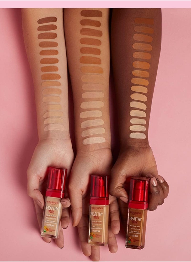 BOURJOIS PARIS - Bourjois healthy mix anti fatigue foundation - 30 ml, 53 light beige - Image 1