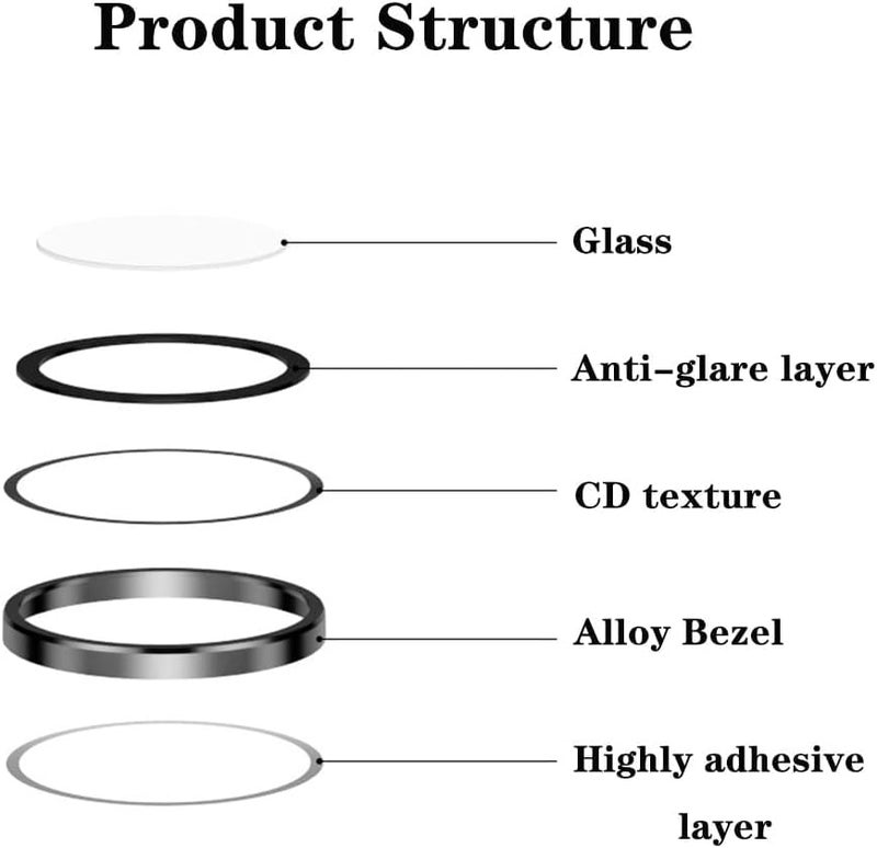 ZARALA Camera Lens Frame Glass Compatible with Samsung Galaxy Z Fold 7 5G Tempered Glass Aluminum Alloy Frame Individual Camera Lens Protector Cover (Z Fold 7 5G, Silver) - Image 2