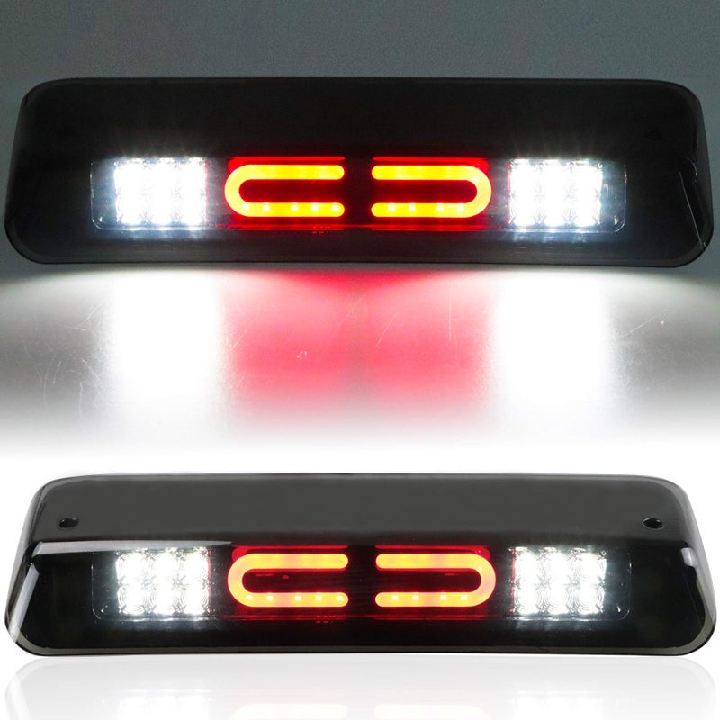 ضوء الفرامل الثالث LED للسيارات فورد F150 2004-2008 فورد إكسبلورر 2007-2010 لينكولن مارك 2006-2008 ضوء عالي التركيب عدسة مدخنة