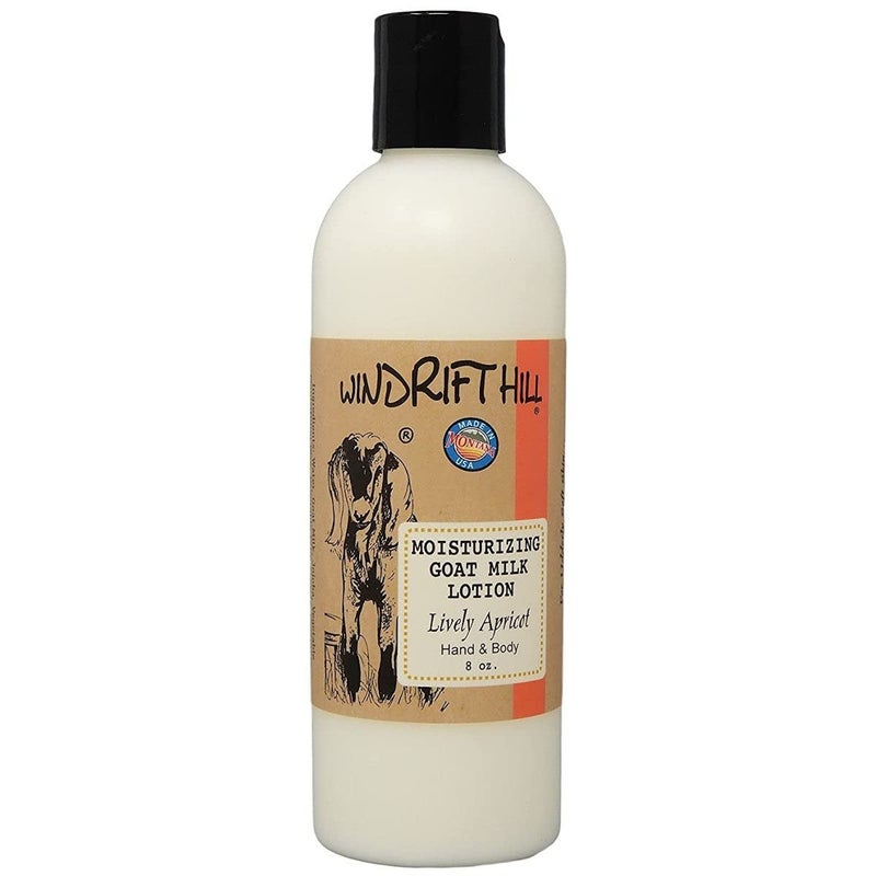 Windrift Hill Moisturizing Goats Milk Lotion Lively Apricot