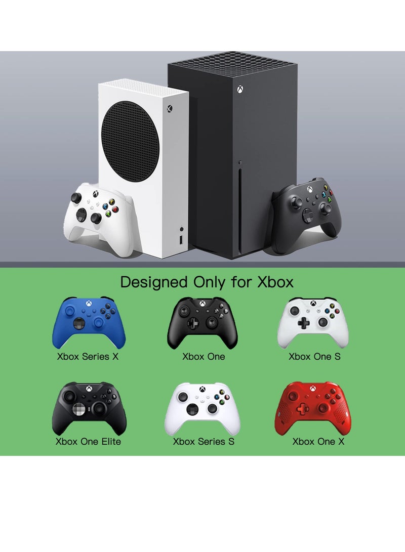 SYOSI 4 x 1300mAh Rechargeable Controller Battery Packs Compatible with Xbox Series X/Xbox Series S/Xbox One/Xbox One S/X/Elite Controller, 4 Slot Battery Station and Charging Station for Controllers - Image 2