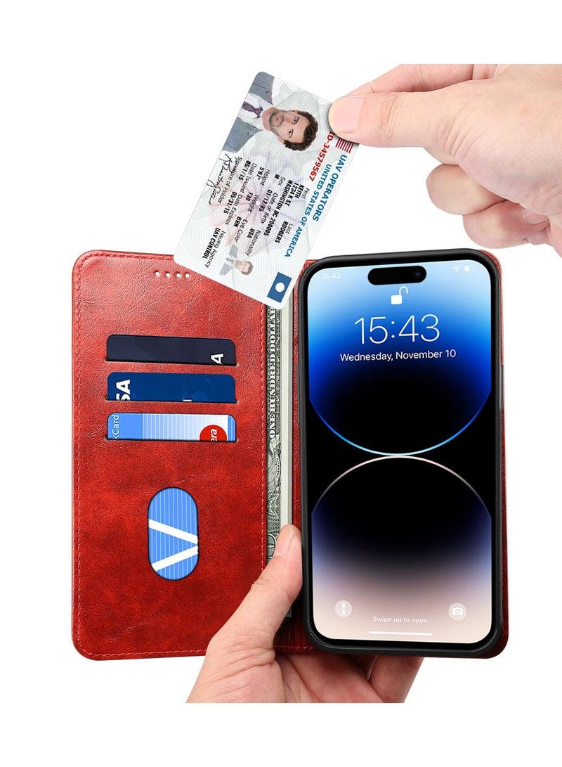 Suteni Flip Cover Protective Leather Case for iPhone - Image 2