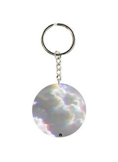Double Sided Cloud Printed Keychain