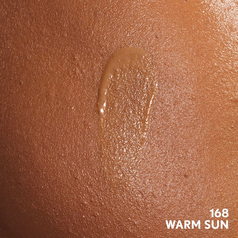 COVERGIRL Clean Invisible Foundation Makeup, Dewy & Glowy Natural Finish, Buildable Coverage, Skin-Like Smooth Look, Vegan, Warm Sun, 1oz - Image 3