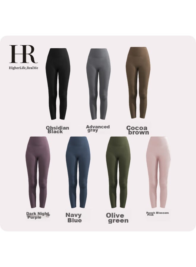 HR Helena Shark Leggings For Women, High-waisted Slimming Tummy Control Lifting Shaping Pants, Obsidian Black, XL - Image 5
